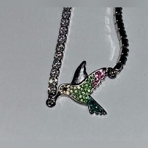 Sparkly hummingbird bracelet